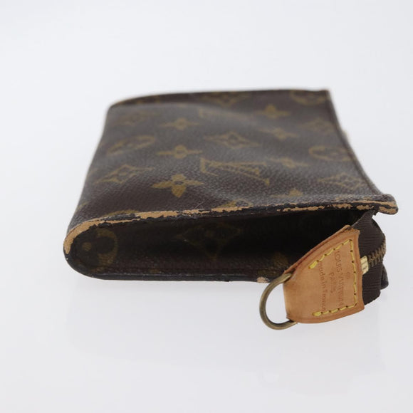 LOUIS VUITTON Monogram Bucket PM Accessory Pouch LV Auth 172498