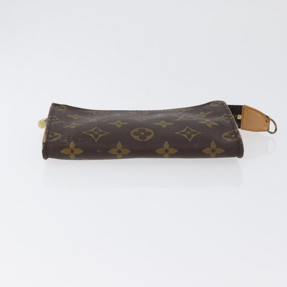 LOUIS VUITTON Monogram Bucket PM Accessory Pouch LV Auth 172498
