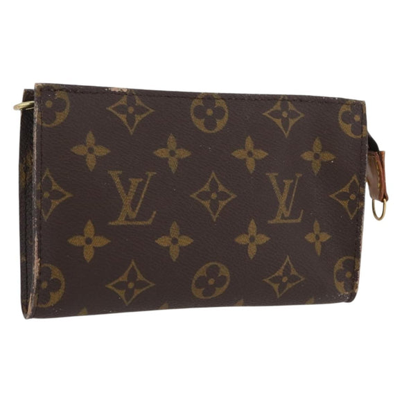 LOUIS VUITTON Monogram Bucket PM Accessory Pouch LV Auth 172499