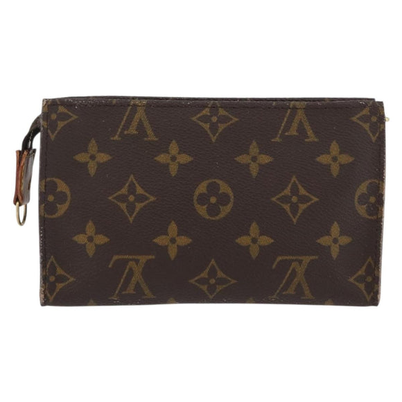 LOUIS VUITTON Monogram Bucket PM Accessory Pouch LV Auth 172499