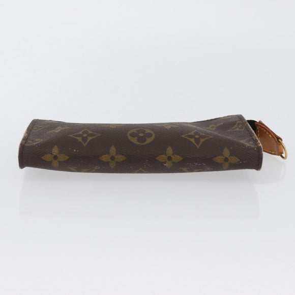 LOUIS VUITTON Monogram Bucket PM Accessory Pouch LV Auth 172499