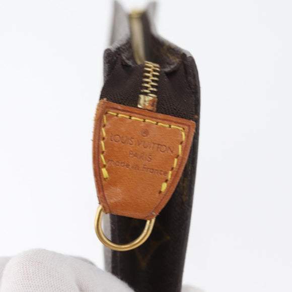 LOUIS VUITTON Monogram Bucket GM Accessory Pouch LV Auth 172503