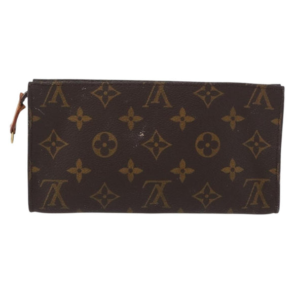 LOUIS VUITTON Monogram Bucket GM Accessory Pouch LV Auth 172503