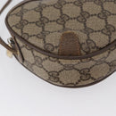 GUCCI GG Supreme Web Sherry Line Bag PVC Beige Gold 89 02 066 Auth 172511-14