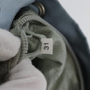 PRADA Backpack Nylon Light Blue Silver Auth 172516-12