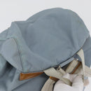 PRADA Backpack Nylon Light Blue Silver Auth 172516-6