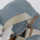 PRADA Backpack Nylon Light Blue Silver Auth 172516-7