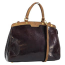 LOUIS VUITTON Monogram Vernis Blair MM Bag 2way Amarante M91619 LV Auth 172517-1