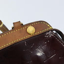 LOUIS VUITTON Monogram Vernis Blair MM Bag 2way Amarante M91619 LV Auth 172517-17