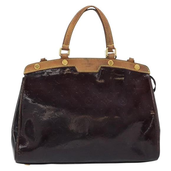 LOUIS VUITTON Monogram Vernis Blair MM Bag 2way Amarante M91619 LV Auth 172517