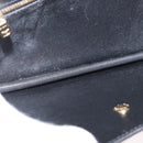 LOUIS VUITTON Epi Montaigne 23 Clutch Bag Black M52662 LV Auth 172524-9