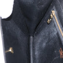 LOUIS VUITTON Epi Montaigne 23 Clutch Bag Black M52662 LV Auth 172524-20
