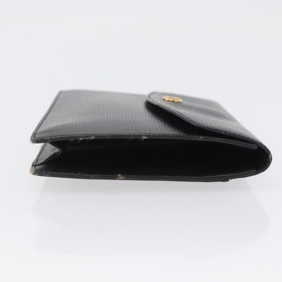 LOUIS VUITTON Epi Montaigne 23 Clutch Bag Black M52662 LV Auth 172524
