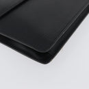 LOUIS VUITTON Epi Montaigne 23 Clutch Bag Black M52662 LV Auth 172524-7