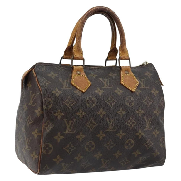 LOUIS VUITTON Monogram Speedy 25 Hand Bag M41528 LV Auth 172527