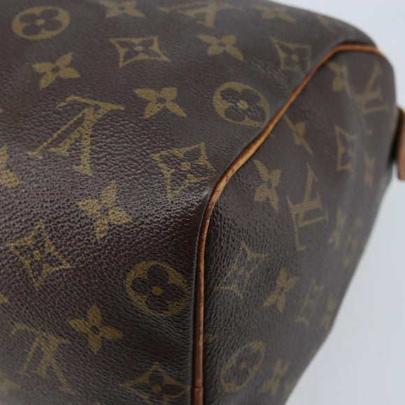 LOUIS VUITTON Monogram Speedy 25 Hand Bag M41528 LV Auth 172527