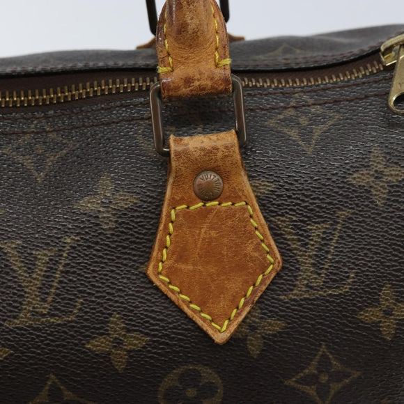 LOUIS VUITTON Monogram Speedy 25 Hand Bag M41528 LV Auth 172527