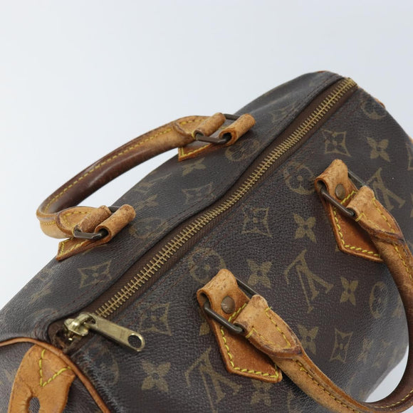 LOUIS VUITTON Monogram Speedy 25 Hand Bag M41528 LV Auth 172527