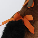 HERMES Elmy PM Gevuld polyester Bruin Auth 172537M-8