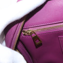 LOEWE Anagram Studio Ghibli Americana 28 Bag Leather 2way Purple Auth 172539SM-26