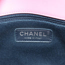 CHANEL Matelasse 22 Chain Bag Leather 2way Pink Silver CC Auth 172544SAM-22