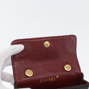 CHANEL Matelasse Chain Shoulder Bag Lamb Skin Black Gold CC Auth 172545SAV-20