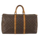 LOUIS VUITTON Monogram Keepall 50 Boston Bag M41426 LV Auth 172549-3