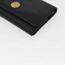 CHANEL Key Case Leather Black CC Auth 172555-14