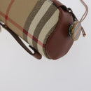Burberrys Nova Check Golf Ball Case PVC Beige Auth 172556V-11