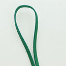 Salvatore Ferragamo Gancini Hugs Bag Charm Leather Green Silver Auth 172557M-9
