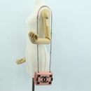 CHANEL Matelasse Lego Boy Chain Shoulder Bag Lamb Skin Pink CC Auth 172559SAM-28