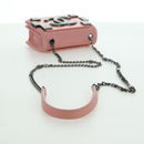 CHANEL Matelasse Lego Boy Chain Shoulder Bag Lamb Skin Pink CC Auth 172559SAM-8