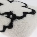 CHANEL Matelasse 25 Chain Shoulder Bag Mouton White Silver CC Auth 172561SM-16