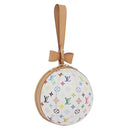 LOUIS VUITTON Monogram Multicolor LV x TM Rolling Bag White M13710 Auth 172562SM-1