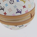 LOUIS VUITTON Monogram Multicolor LV x TM Rolling Bag White M13710 Auth 172562SM-9