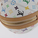 LOUIS VUITTON Monogram Multicolor LV x TM Rolling Bag White M13710 Auth 172562SM-15