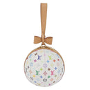 LOUIS VUITTON Monogram Multicolor LV x TM Rolling Bag White M13710 Auth 172562SM-13