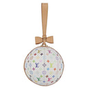 LOUIS VUITTON Monogram Multicolor LV x TM Rolling Bag White M13710 Auth 172562SM-2
