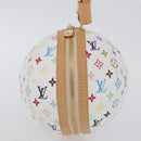 LOUIS VUITTON Monogram Multicolor LV x TM Rolling Bag White M13710 Auth 172562SM-3