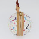LOUIS VUITTON Monogram Multicolor LV x TM Rolling Bag White M13710 Auth 172562SM-4