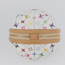 LOUIS VUITTON Monogram Multicolor LV x TM Rolling Bag White M13710 Auth 172562SM-5