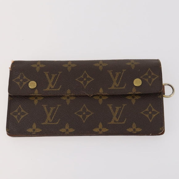 LOUIS VUITTON Monogram Wallet 4 Set LV Auth 172565