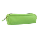 HERMES Scribe Pen Case Leather Light green Auth 172578-1
