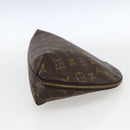 LOUIS VUITTON Monogram Trousse Demi Ronde Cosmetic Pouch M47520 LV Auth 172583-4