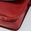 LOUIS VUITTON Epi Cartesier MM Shoulder Bag Red M52247 LV Auth 172584-9