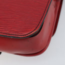 LOUIS VUITTON Epi Cartesier MM Shoulder Bag Red M52247 LV Auth 172584-15