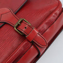 LOUIS VUITTON Epi Cartesier MM Shoulder Bag Red M52247 LV Auth 172584-17