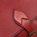 LOUIS VUITTON Epi Cartesier MM Shoulder Bag Red M52247 LV Auth 172584-18