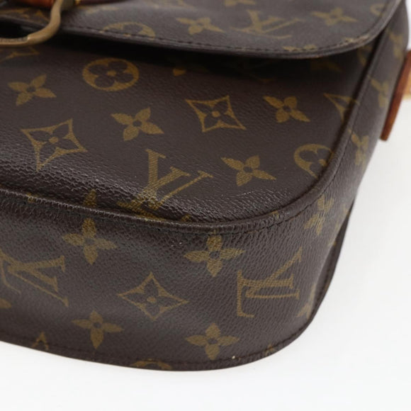 LOUIS VUITTON Monogram Saint Cloud GM Schoudertas M51242 LV Auth 172594