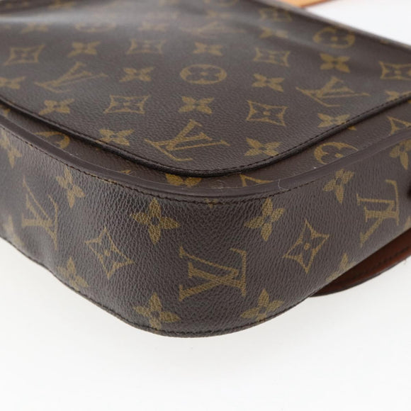 LOUIS VUITTON Monogram Saint Cloud GM Schoudertas M51242 LV Auth 172594